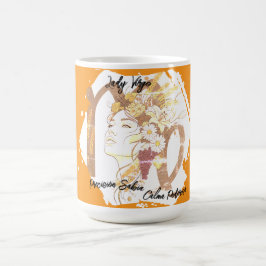 Caneca De Café Taza Lady Virgo