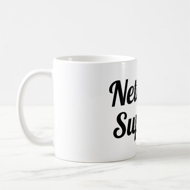 Caneca De Café Taza network support (Esquerda)