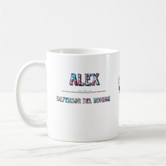 Caneca De Café Taza personalizada Alex y su significado