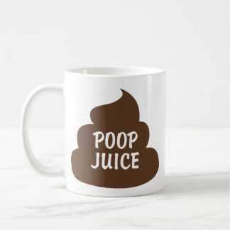 Caneca De Café Taza Poop Juice