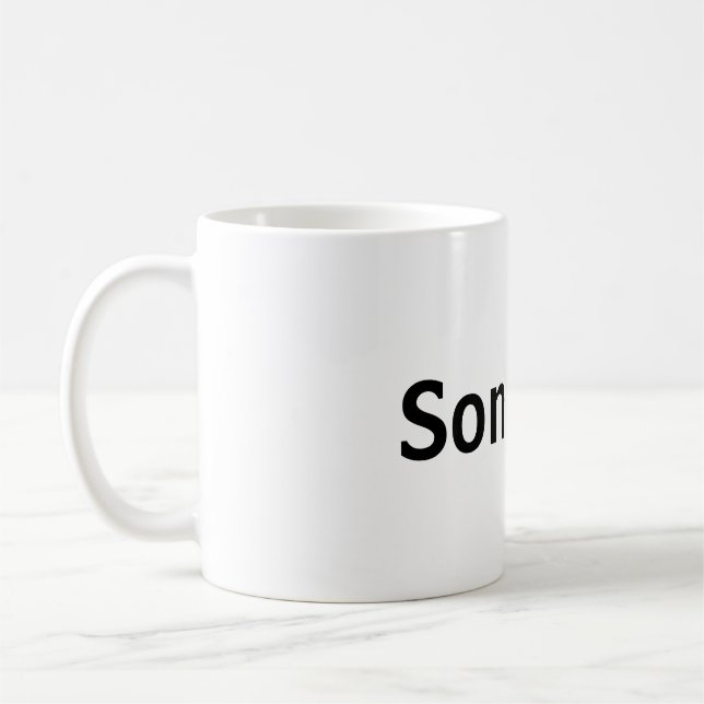 Caneca De Café Taza sonidista (Esquerda)