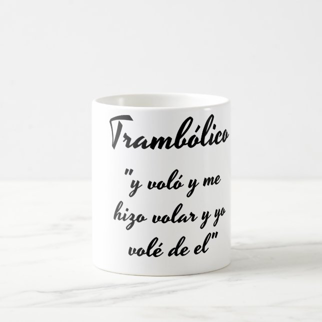 Caneca De Café Taza trambolico frase (Centro)