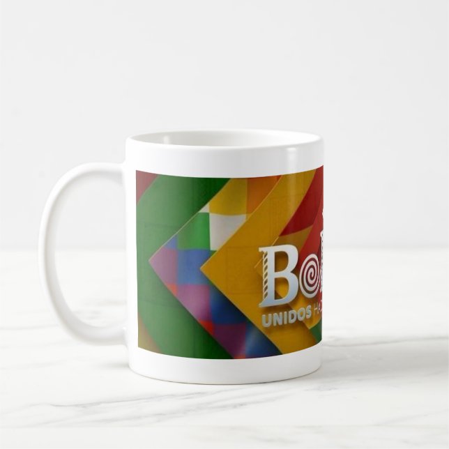 Caneca De Café Taza  Unidos hacia el bicentenario (Esquerda)