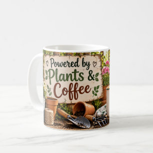 Caneca De Café Tazça de Café Energizada por Plantas