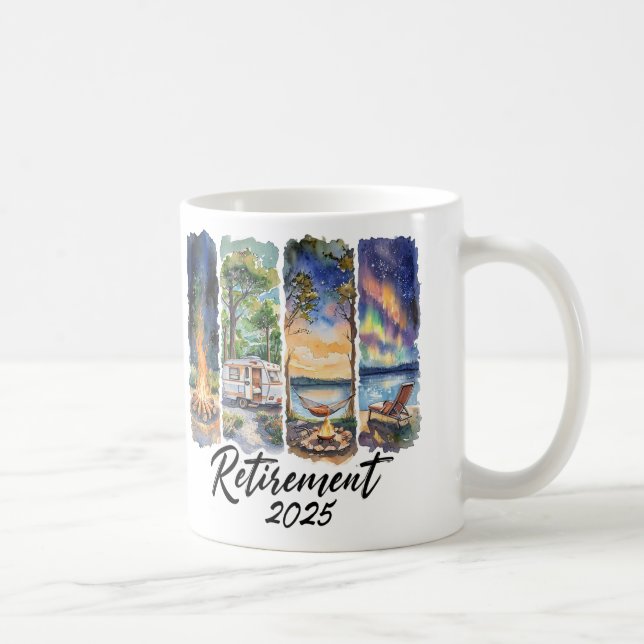 Caneca De Café “Tchau 9 às 5, Olá 2025” (Direita)