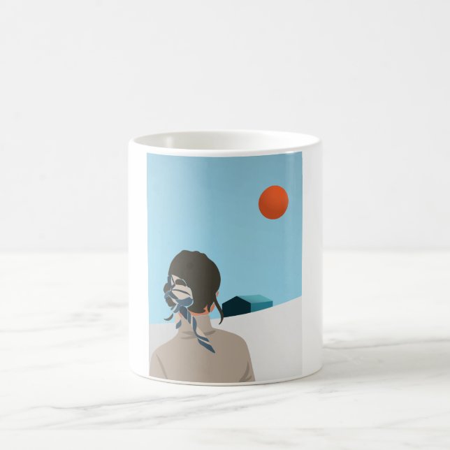 Caneca De Café Tchau, meu amor T-Shirt (Centro)