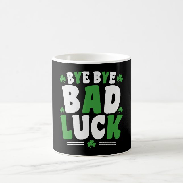 Caneca De Café Tchau Tchau Má Sorte (Centro)