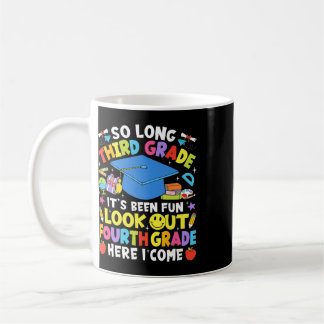 Caneca De Café Tchau Terceira Série Graduação Quarta Série Aqui E