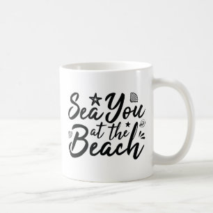 Caneca De Café Te Amar Na Praia