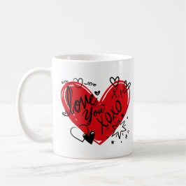 Caneca De Café Te amo