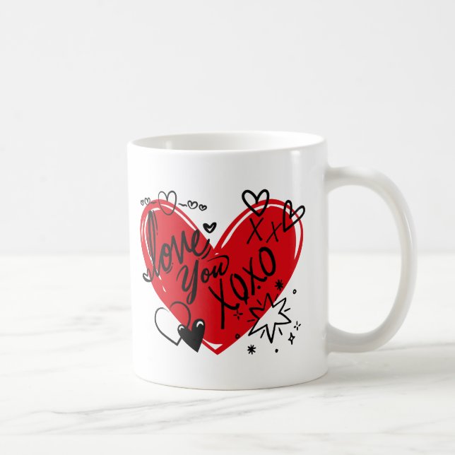 Caneca De Café Te amo (Direita)