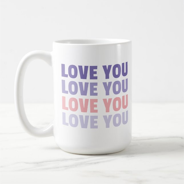 Caneca De Café Te amo (Esquerda)