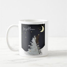 Caneca De Café Te amo na lua e de volta