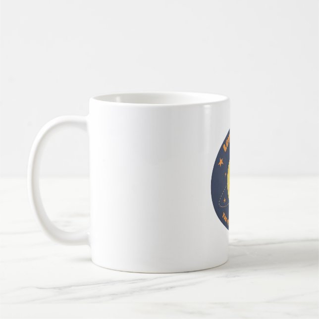 Caneca De Café Te Amo Na Lua E Volta (Esquerda)