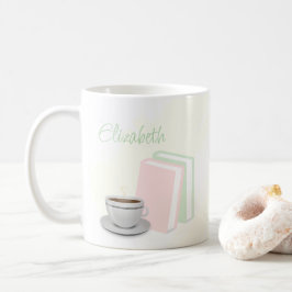 Caneca De Café Tea & Books Bridal Shower