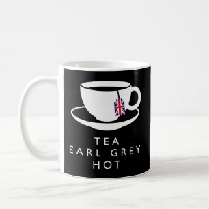 Caneca De Café Tea Earl Cinza Hot - Memórias Novelty Inglesas Div