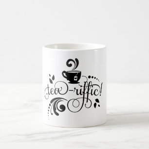 Caneca De Café Tea Lover, Tea Drinker, Tea Mug, Tipografia