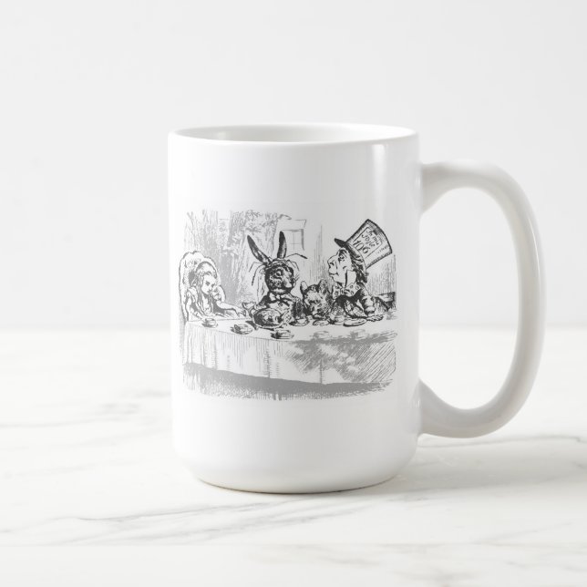 Caneca De Café Tea Party with Hatter (Direita)