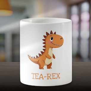 Caneca De Café Tea-Rex Dinossauro