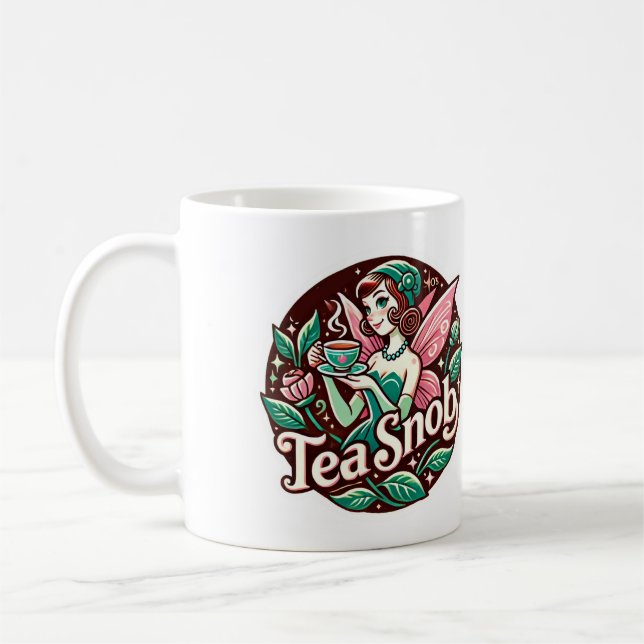 Caneca De Café Tea Snob Fairy (Esquerda)