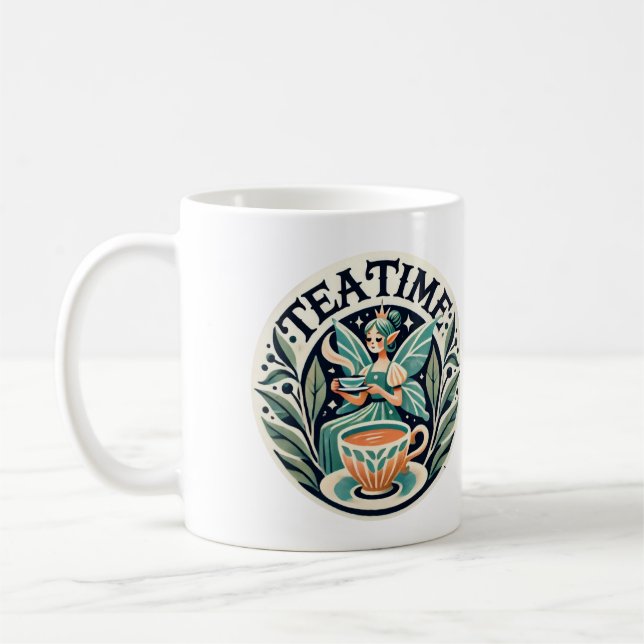 Caneca De Café Tea Time Fairy (Esquerda)