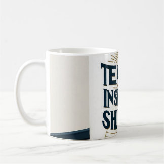 Caneca De Café Teach. Inspire. Shine. Teacher Mug