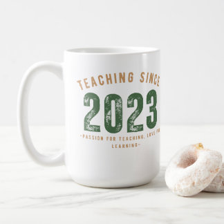 Caneca De Café Teacher Mug | Teaching Since 2023