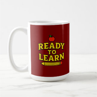 Caneca De Café Teacher & Student Desk