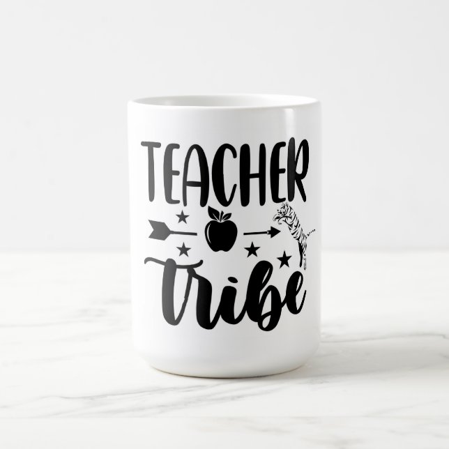 Caneca De Café Teacher Tribe Coffee Mug (Centro)