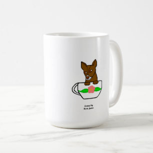 Caneca De Café Teacup Chihuahua Coffee Mug