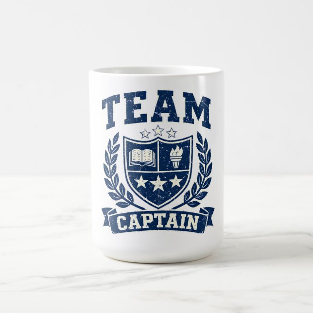 Caneca De Café Team Captain – Leadership Sports Pride (Centro)