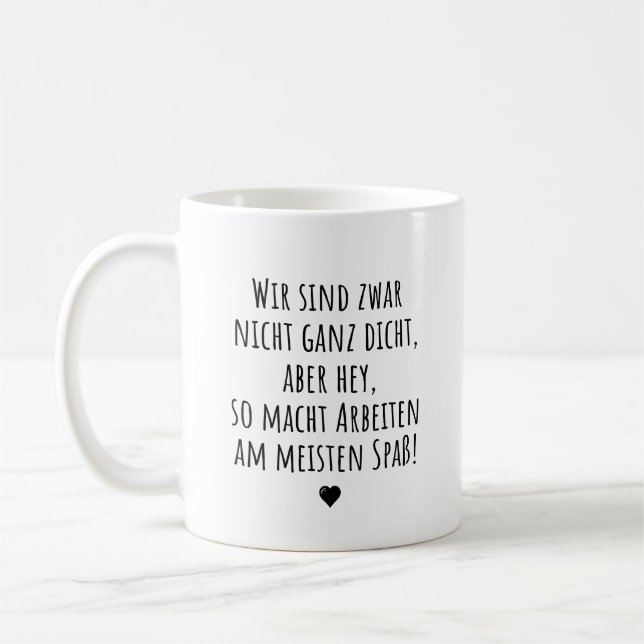 Caneca De Café Teamspaß im Büro (Esquerda)