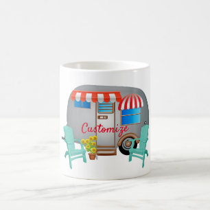 Caneca De Café Teardrop Caravan Camper Thunder_Cove 