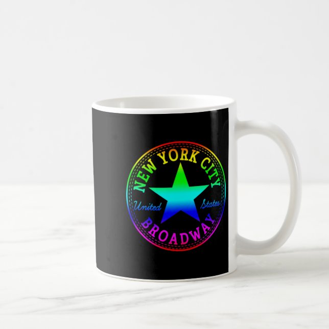 Caneca De Café Teatro da Broadway da Cidade de Nova York Nyc Esta (Direita)