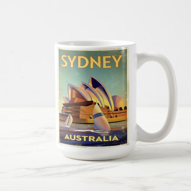 Caneca De Café Teatro da ópera de Sydney do porto (Direita)