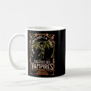 Caneca De Café Teatro Dos Vampiros Estilo Vintage
