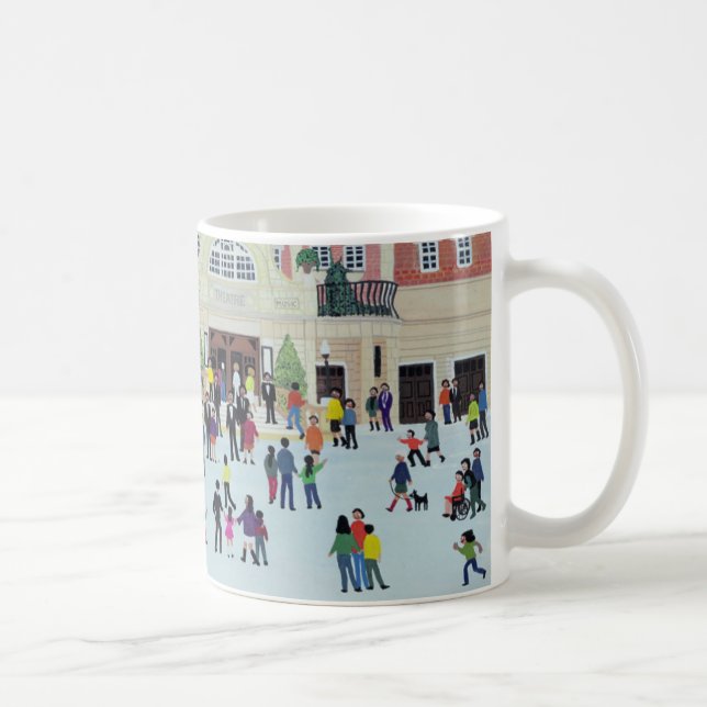 Caneca De Café Teatro Londres de Richmond (Direita)