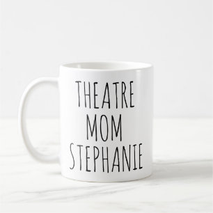 Caneca De Café Teatro Mãe Moderna Personalizada