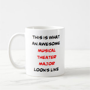 Caneca De Café teatro musical major, incrível