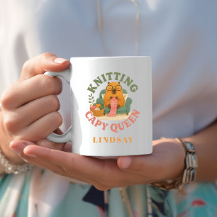 Caneca De Café Tecendo Rainha Capy - Capivara