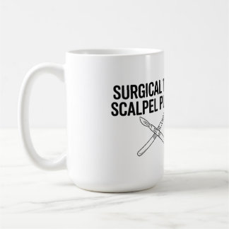 Caneca de Café Tech de Cirurgia Bisturi Por Favor