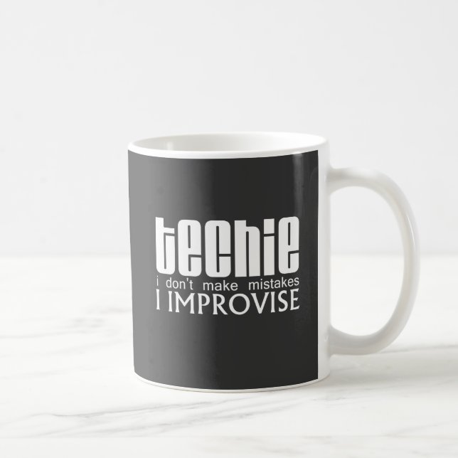 Caneca De Café Techie improvisa (Direita)