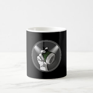 Caneca De Café Techno Music DJ Rave Eletro Trance Idea