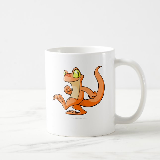Caneca De Café Techo alaranjado em uma procura (Direita)