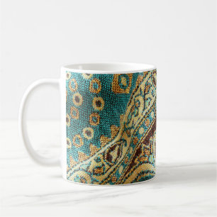 Caneca De Café Tecido árabe: Design oriental árabe