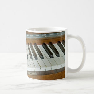 Caneca De Café Teclado de piano