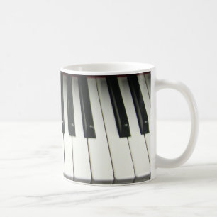 Caneca De Café Teclado de piano