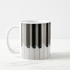 Caneca De Café teclas de piano