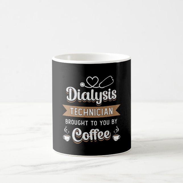 Caneca De Café Técnica De Diálise Trouxe Café Nefrologia Tech (Centro)