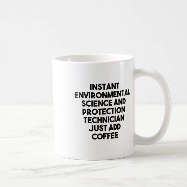 Caneca De Café Técnica de Proteção Ambiental Instantânea (Direita)